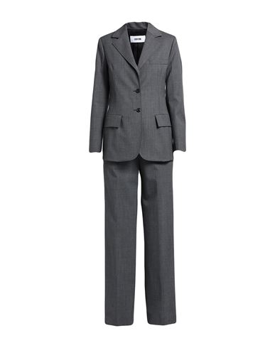 Mauro Grifoni Woman Suit Grey Size 8 Polyester, Virgin Wool, Elastane In Gray