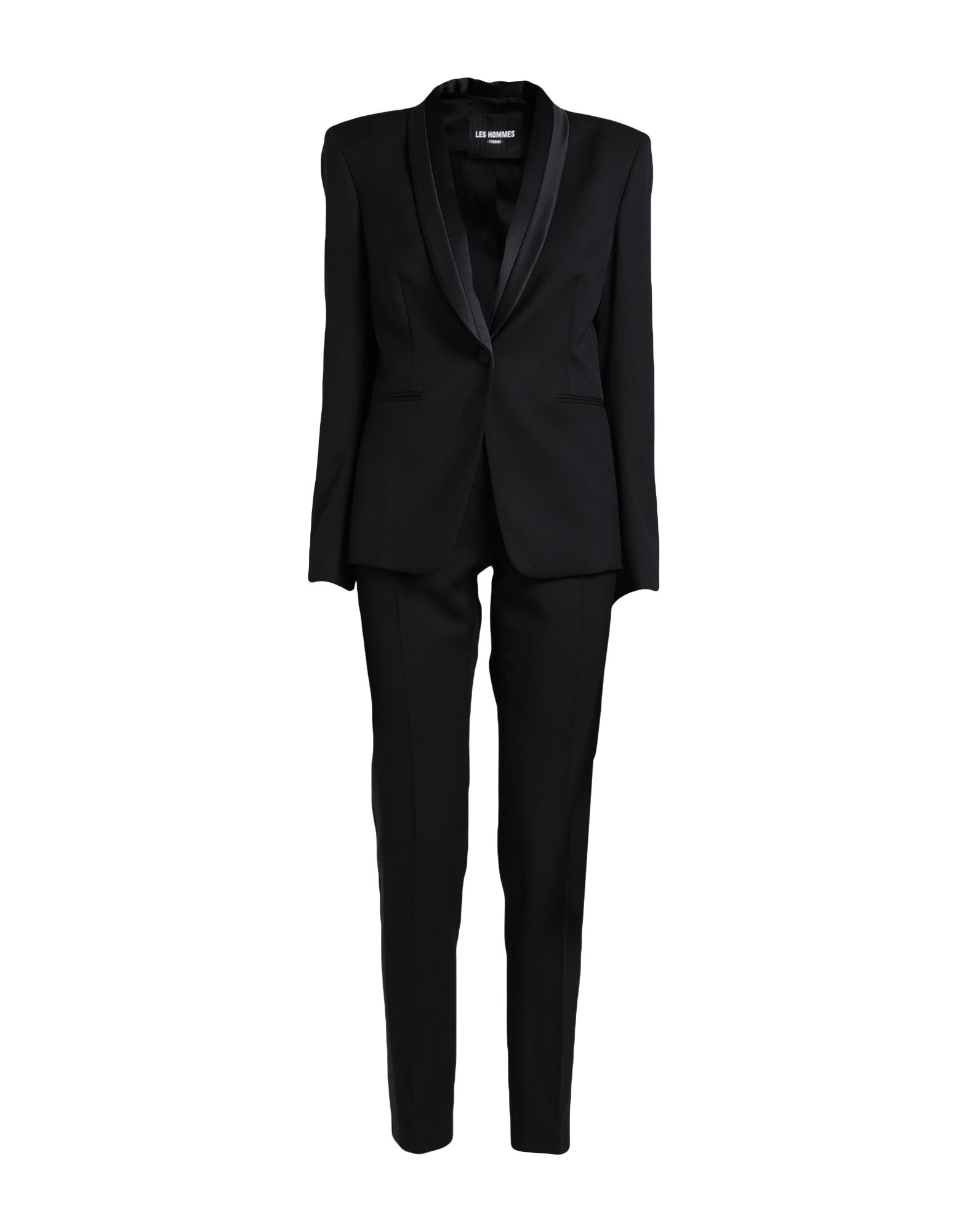 Les Hommes - Femme Suits In Black