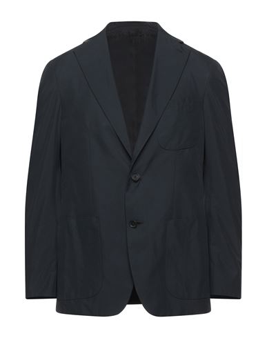 Caruso Man Suit Jacket Midnight Blue Size 44 Polyester