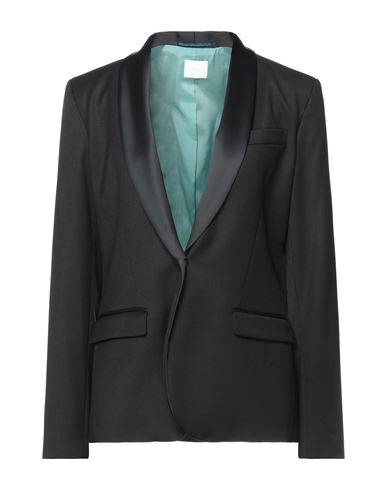 Angelo Nardelli Man Suit jacket Black Size 46 Virgin Wool