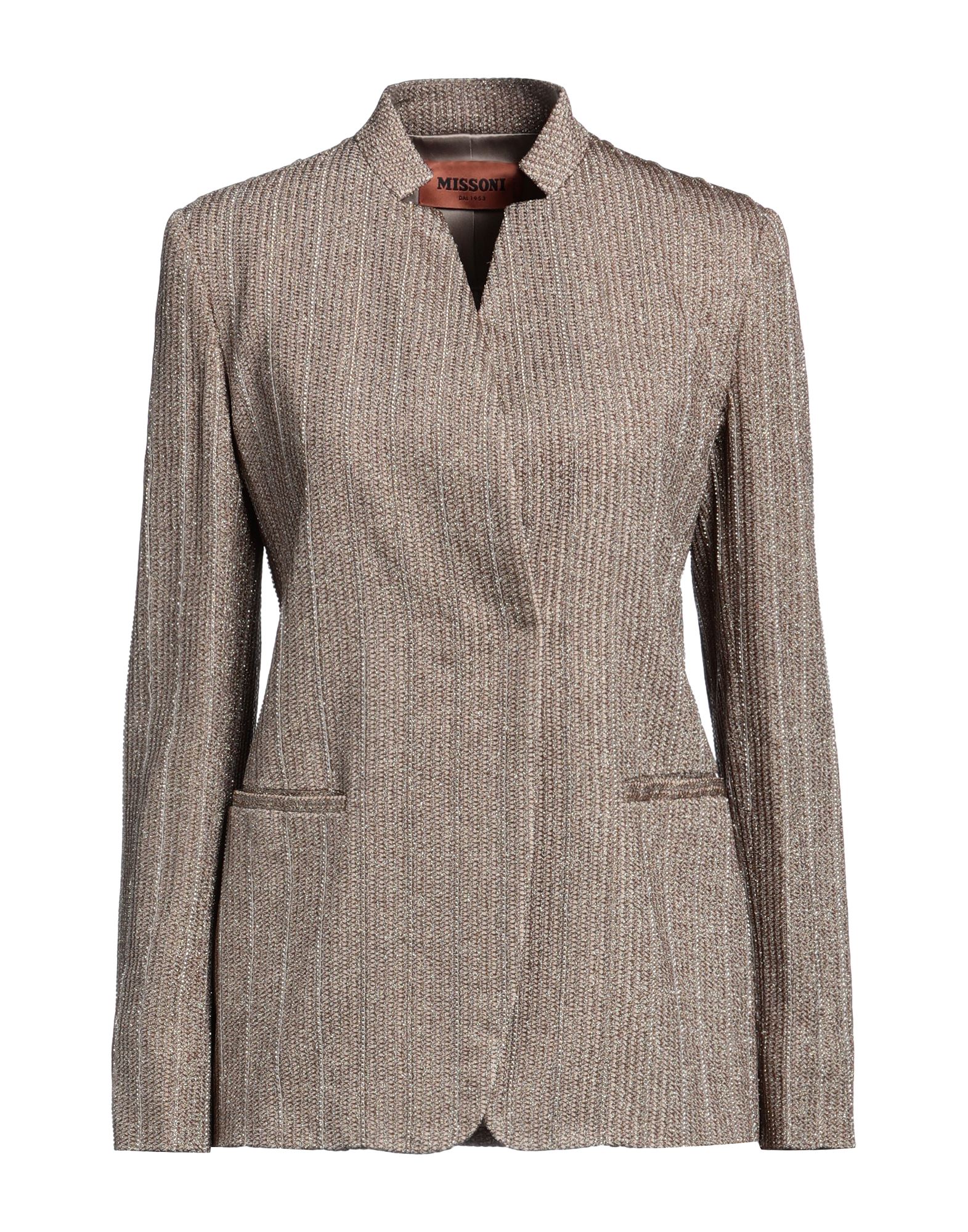 Missoni Suit Jackets In Gold