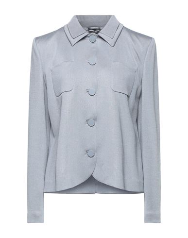 Giorgio Armani Woman Blazer Light Grey Size 2 Polyester, Viscose, Polyamide