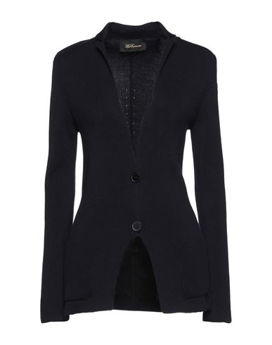 Les Copains Woman Suit Jacket Midnight Blue Size 8 Virgin Wool