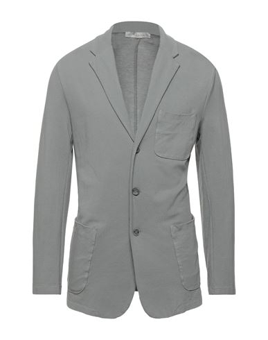 Man Suit Jacket Grey Size 40 Cotton