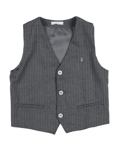 Nanán Babies'  Toddler Boy Tailored Vest Grey Size 4 Polyester, Rayon, Elastane