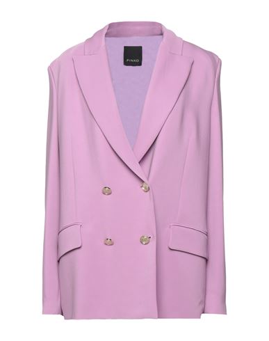 Pinko Woman Blazer Mauve Size 8 Viscose, Elastane In Purple