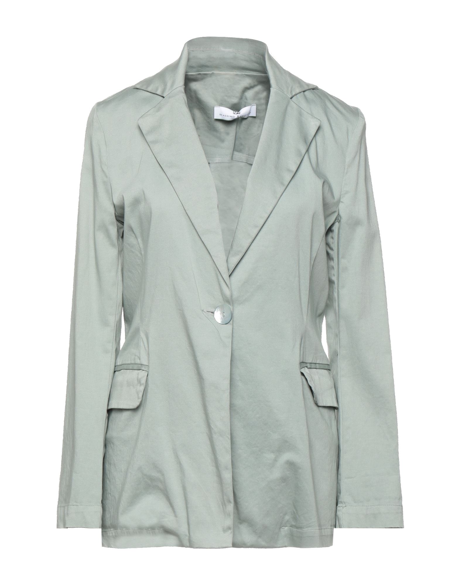 Massimo Rebecchi Suit Jackets In Sage Green
