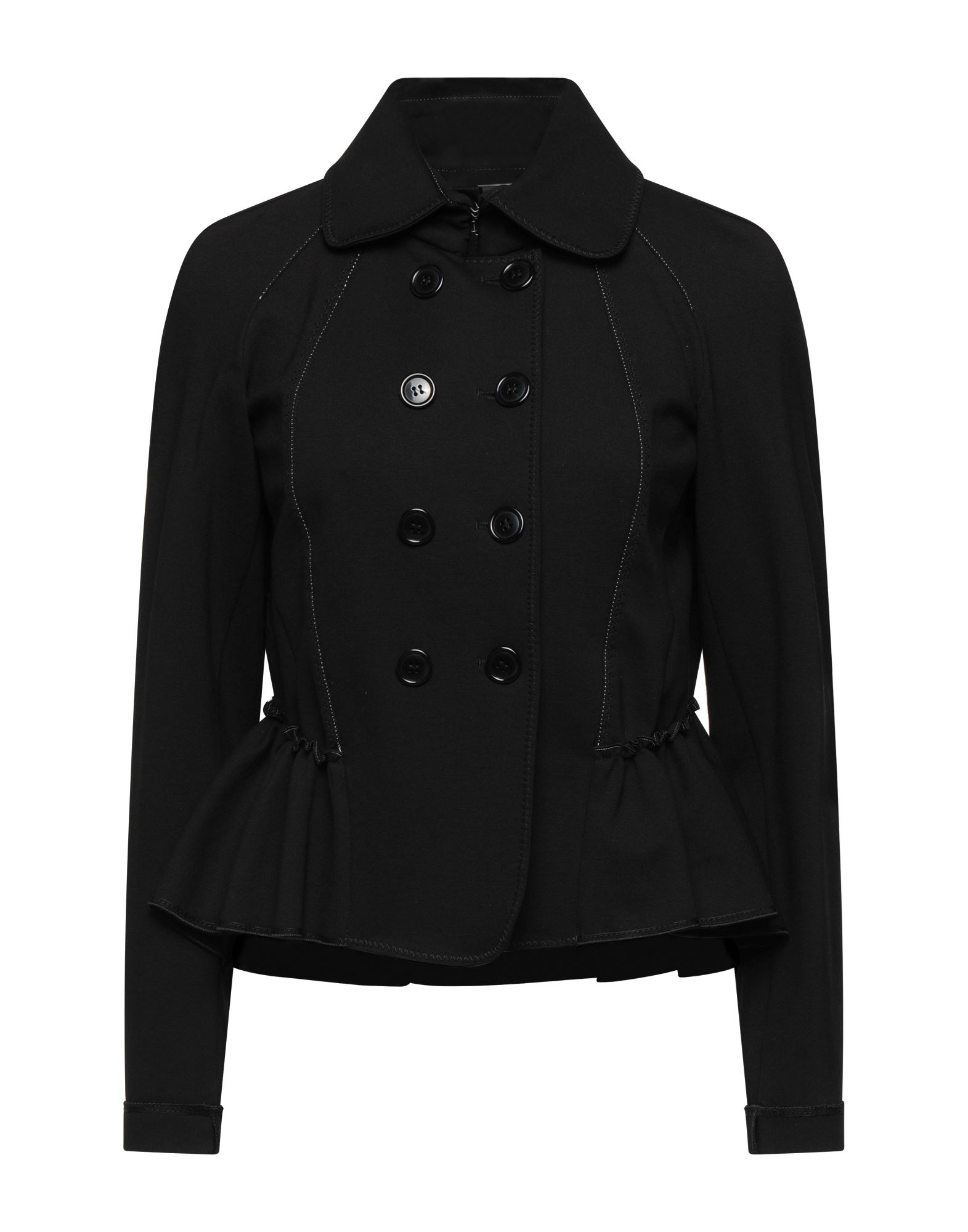 High Suit Jackets In Black