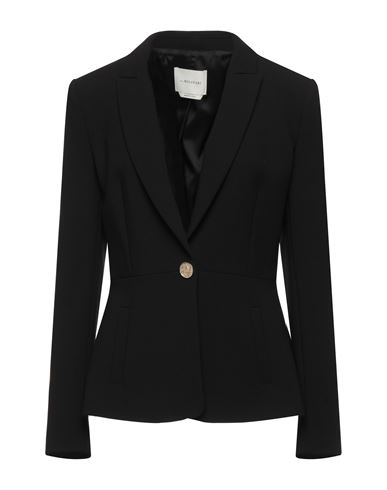 Shop Anna Molinari Woman Blazer Black Size 10 Polyester, Viscose, Elastane