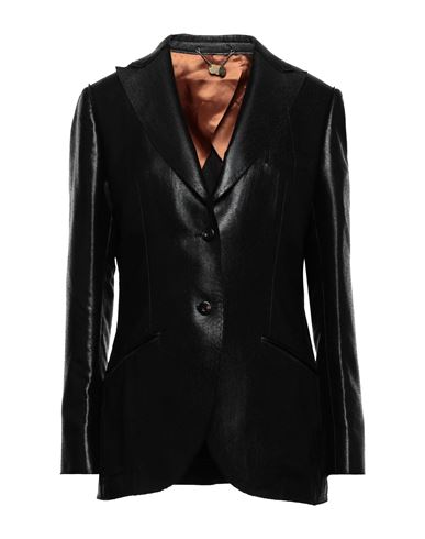 Maurizio Miri Woman Blazer Black Size 10 Acrylic, Viscose, Polyamide