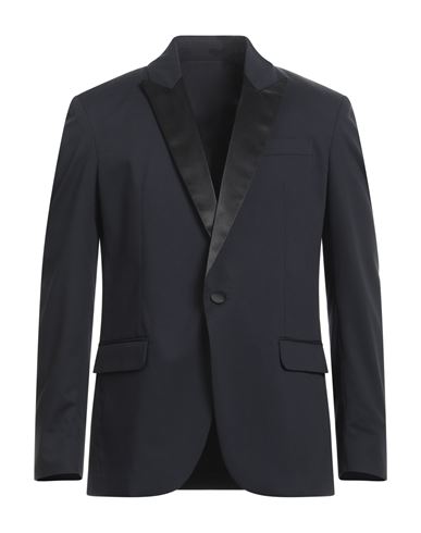 Marsēm Man Suit Jacket Midnight Blue Size 42 Polyester, Viscose, Elastane