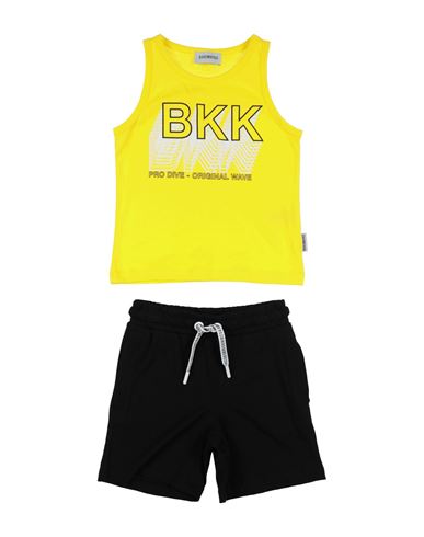Bikkembergs Babies'  Toddler Boy Co-ord Yellow Size 3 Cotton