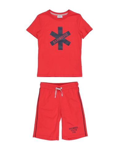 Bikkembergs Babies'  Toddler Boy Co-ord Red Size 3 Cotton