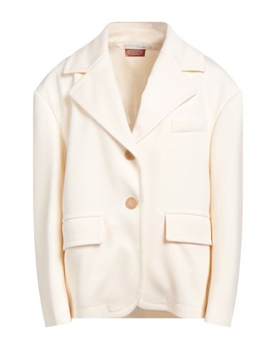 Woman Blazer Ivory Size 4 Polyester