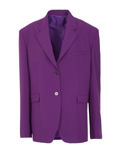8 By Yoox Woman Suit Jacket Purple Size 2 Polyester