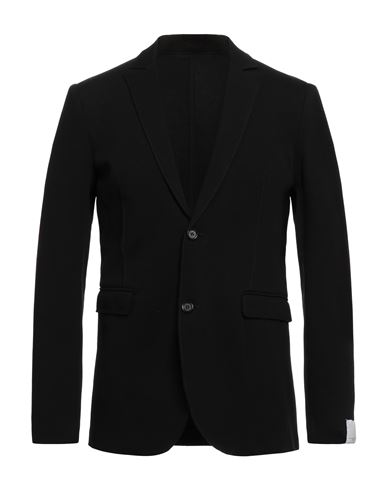 Paolo Pecora Man Blazer Black Size 38 Viscose, Polyamide, Elastane