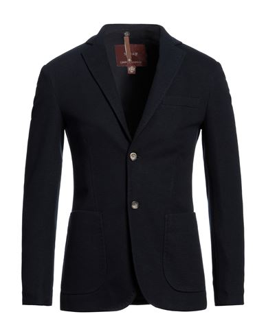 Squad² Man Suit Jacket Midnight Blue Size 32 Polyester, Viscose, Elastane