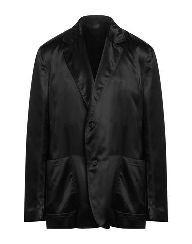 Dunhill Man Suit Jacket Black Size Xl Cupro