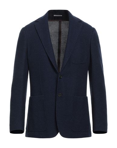 Canali Man Suit Jacket Blue Size 40 Lamous