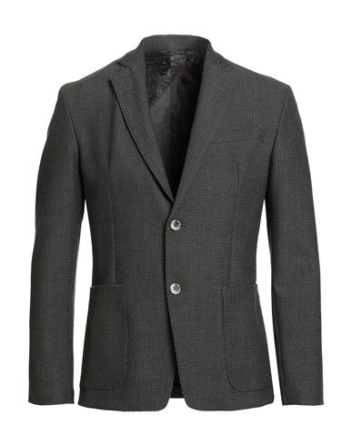 Emma & Gaia Woman Suit jacket Black Size 4 Polyester, Elastane