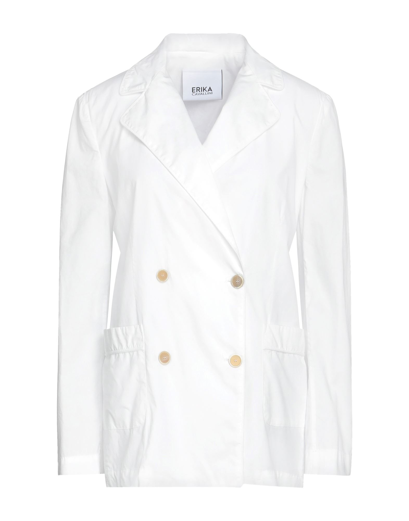Erika Cavallini Suit Jackets In White