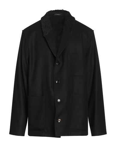 Lardini Man Blazer Black Size 42 Wool, Cashmere