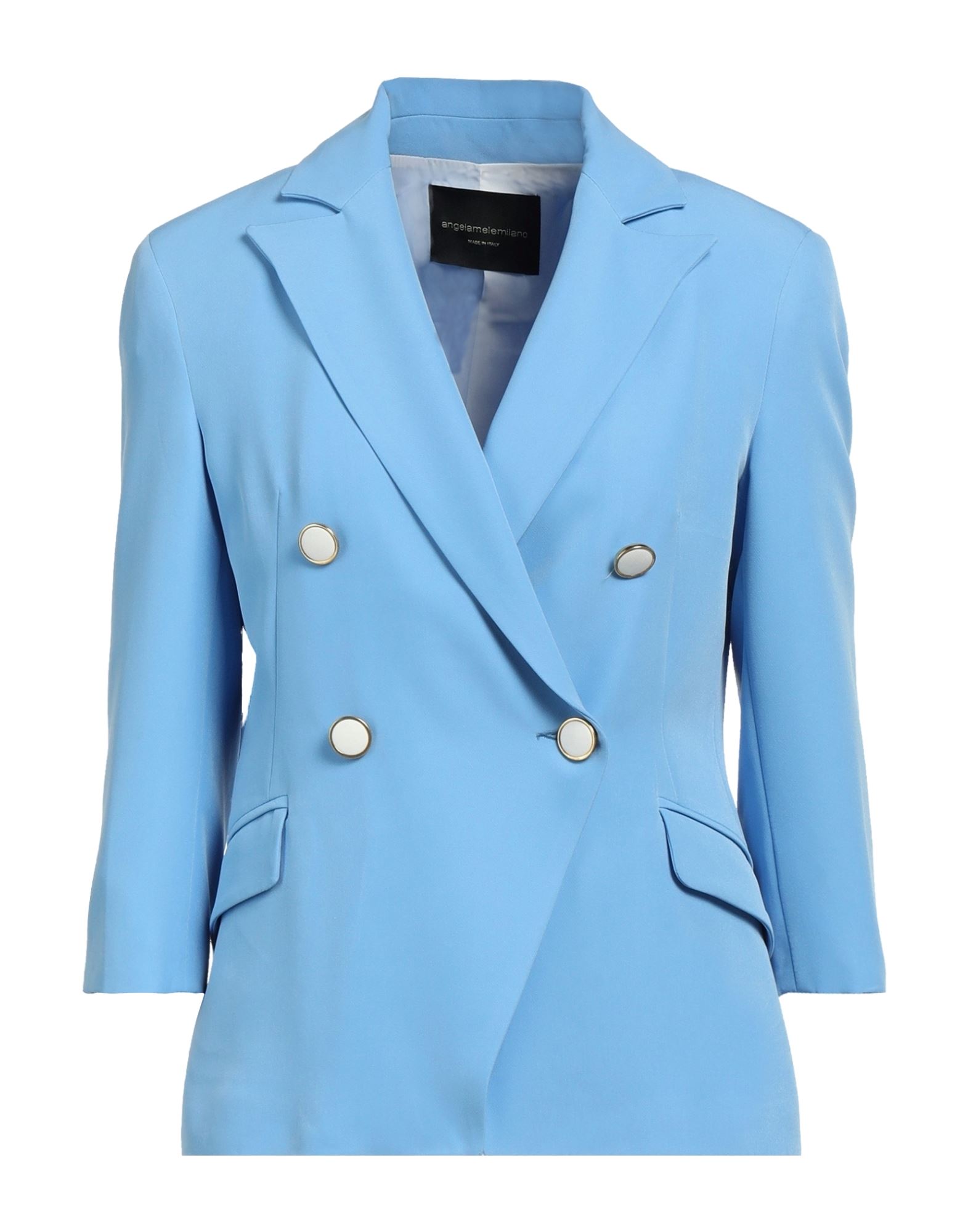 Angela Mele Milano Suit Jackets In Blue