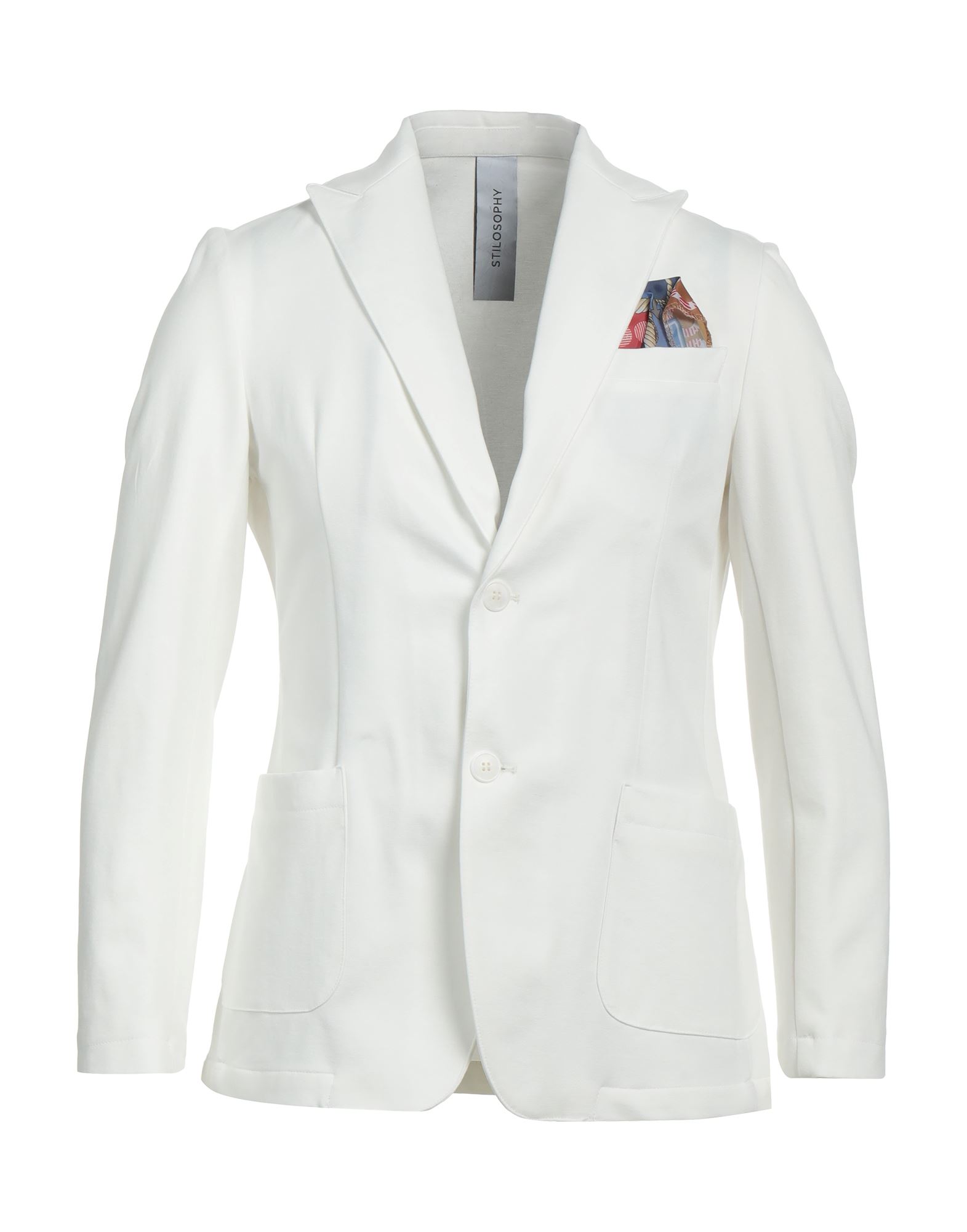 Stilosophy Suit Jackets In White