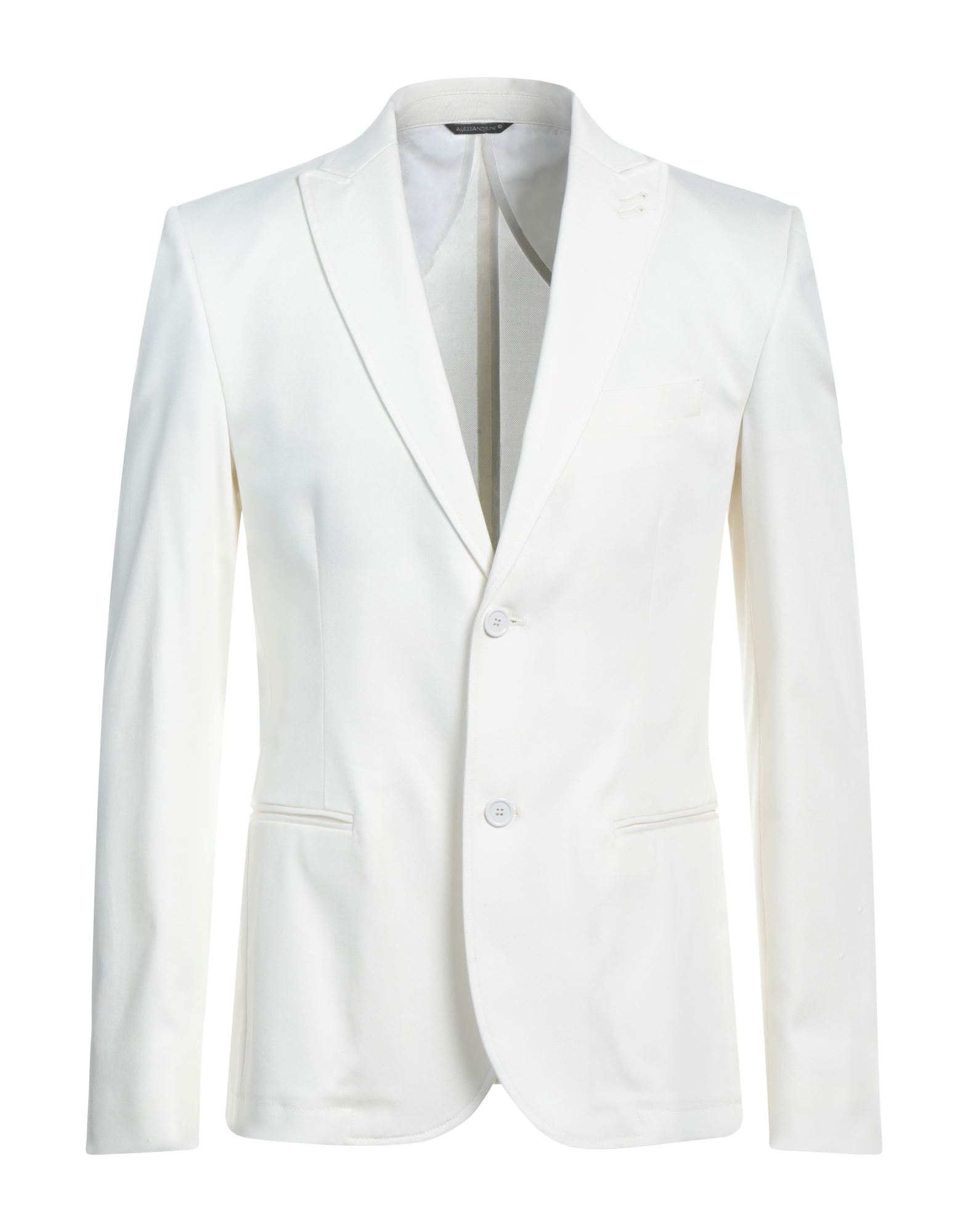 Grey Daniele Alessandrini Suit Jackets In White