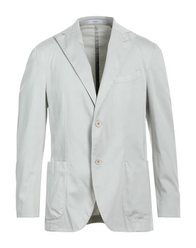 Boglioli Man Blazer Light Grey Size 40 Lyocell, Cotton, Elastane In Grey