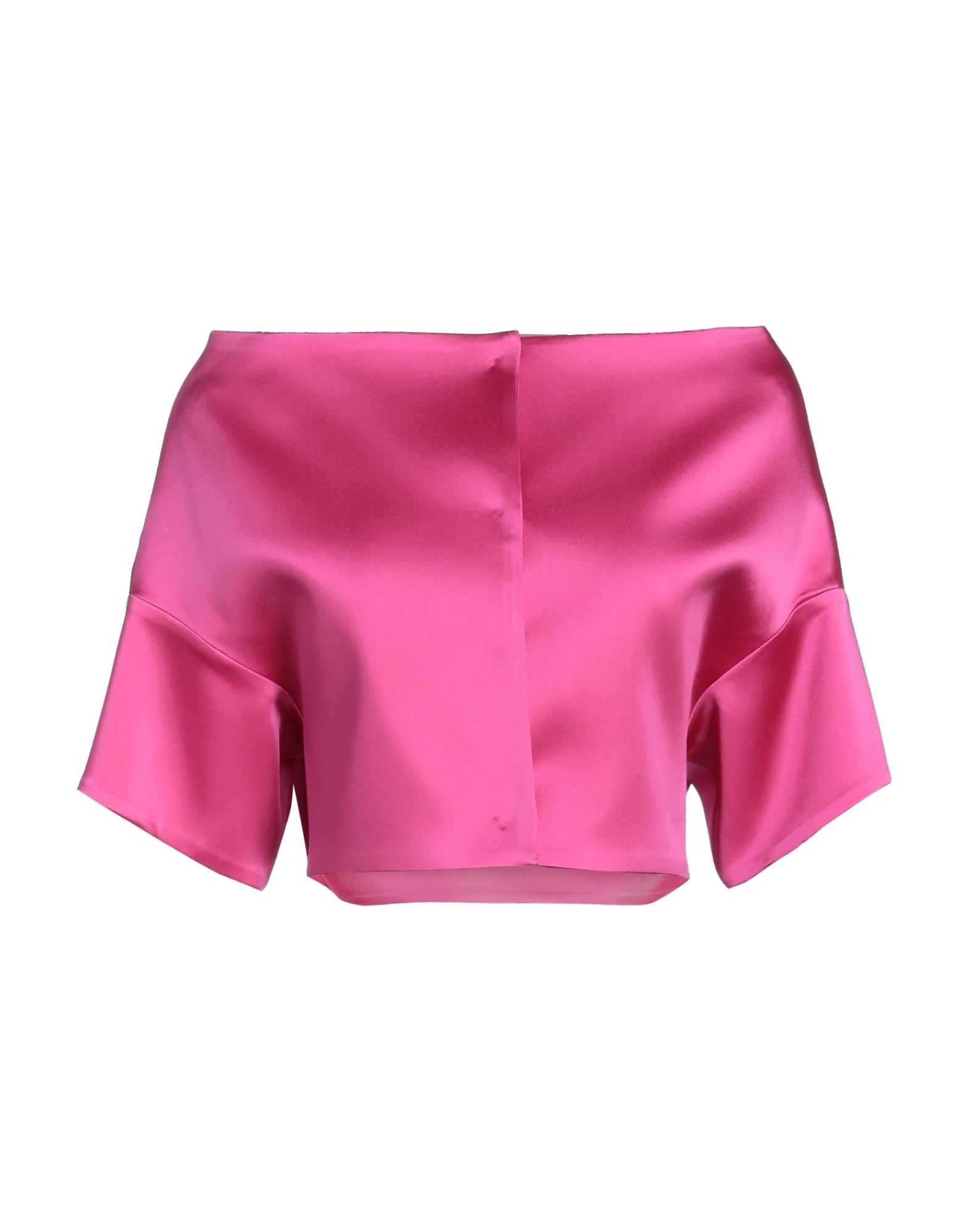 Shop P.a.r.o.s.h P. A.r. O.s. H. Woman Blazer Fuchsia Size L Acetate, Polyamide, Elastane In Pink