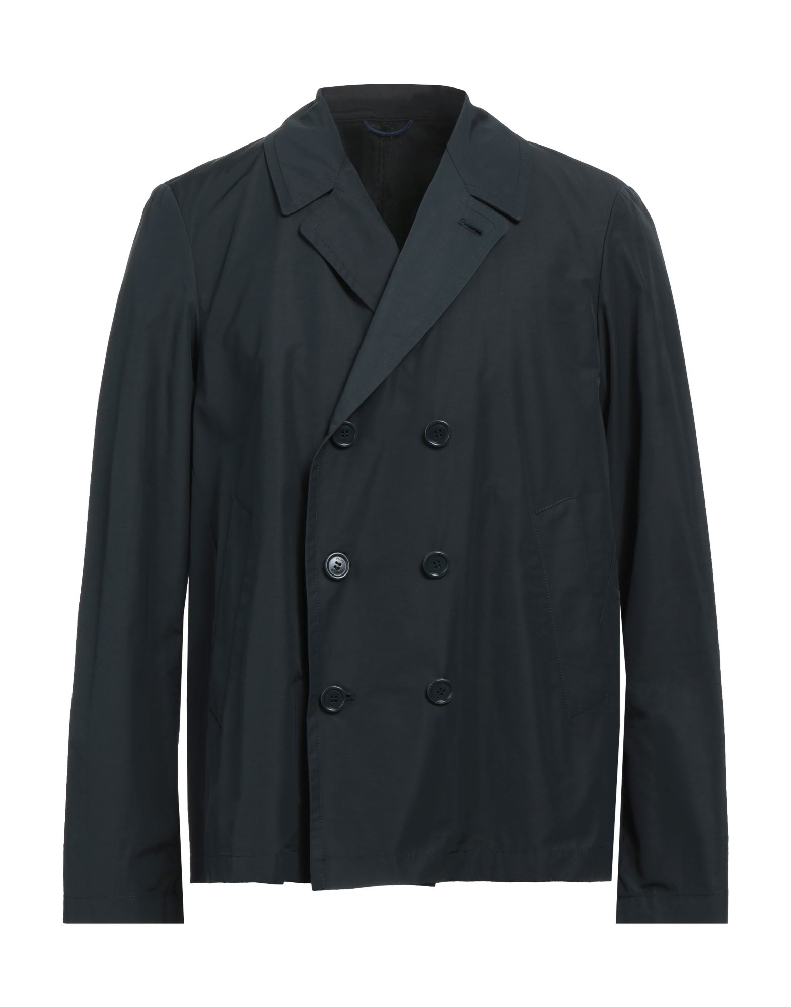 Paltò Man Suit Jacket Black Size 40 Polyester, Cotton