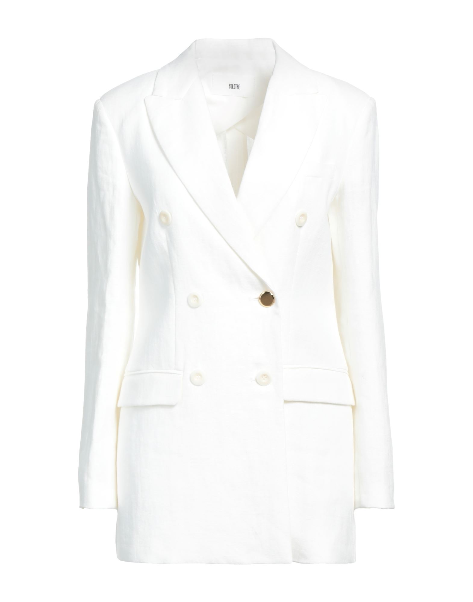 Solotre Overcoats In White