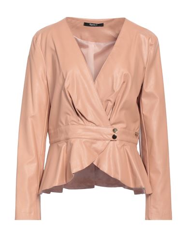 Siste's Woman Suit Jacket Blush Size M Polyurethane In Pink