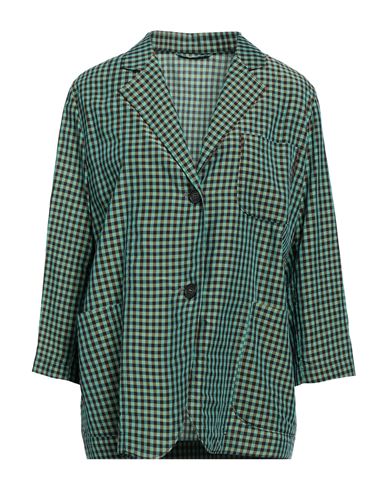 Paltò Woman Suit Jacket Green Size 6 Lyocell