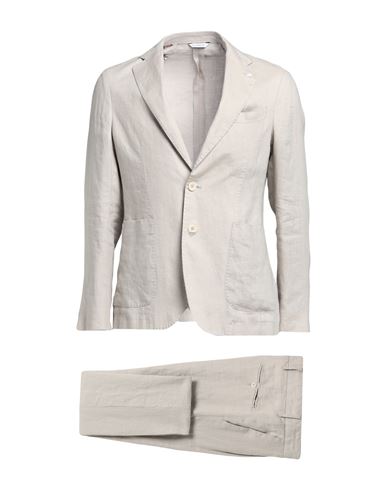 Manuel Ritz Man Suit Beige Size 48 Linen
