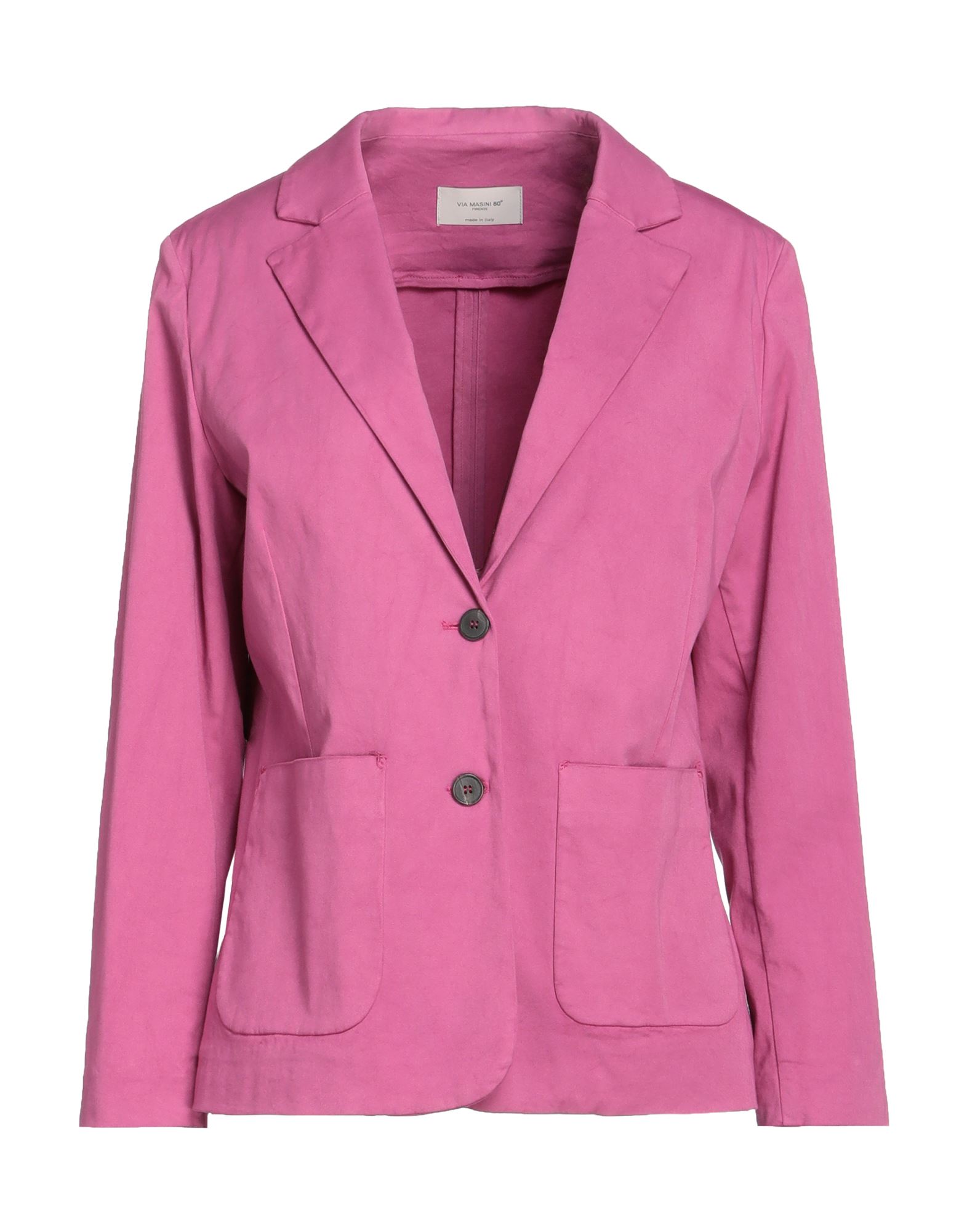 Via Masini 80 Suit Jackets In Pink