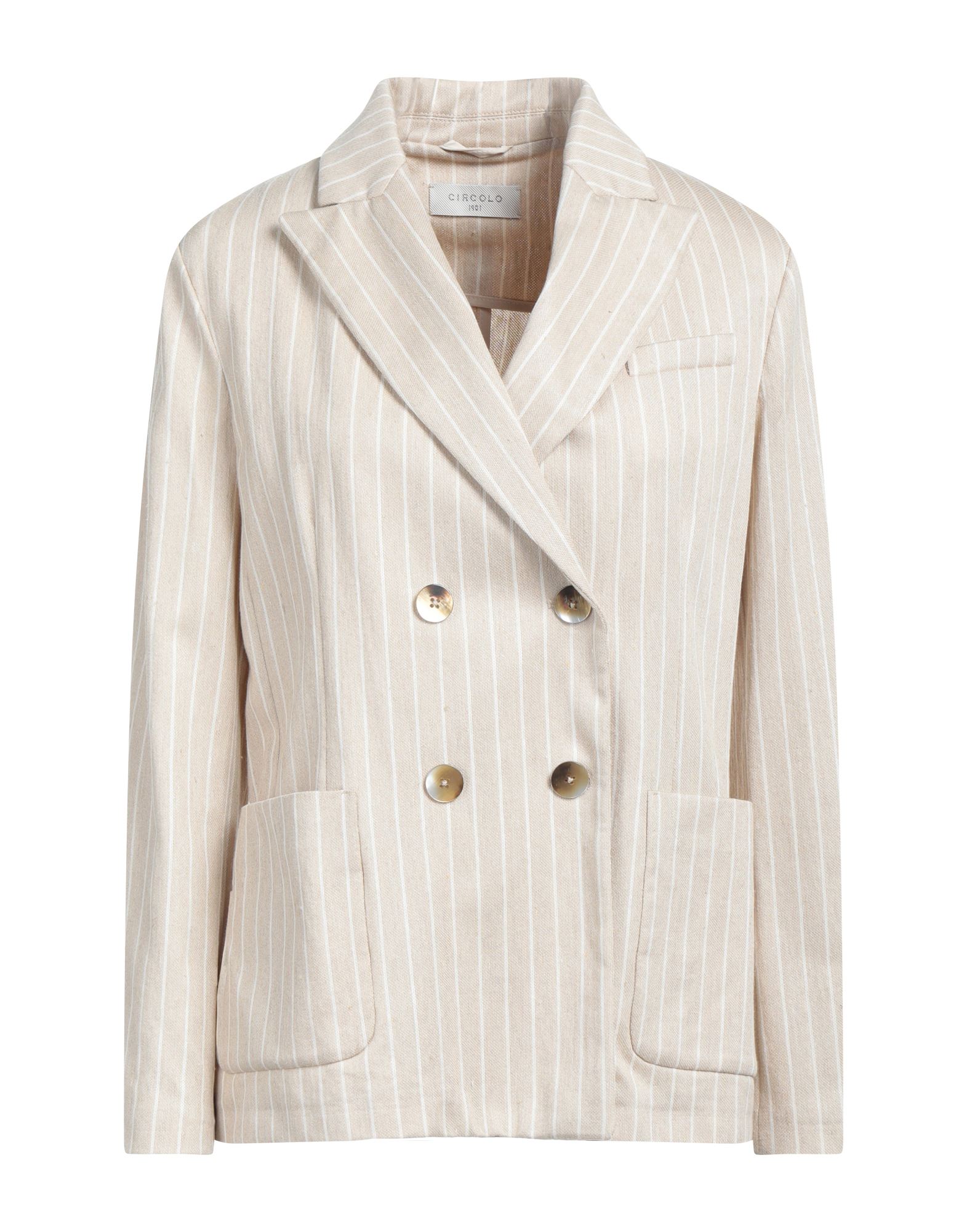 Circolo 1901 Suit Jackets In Beige