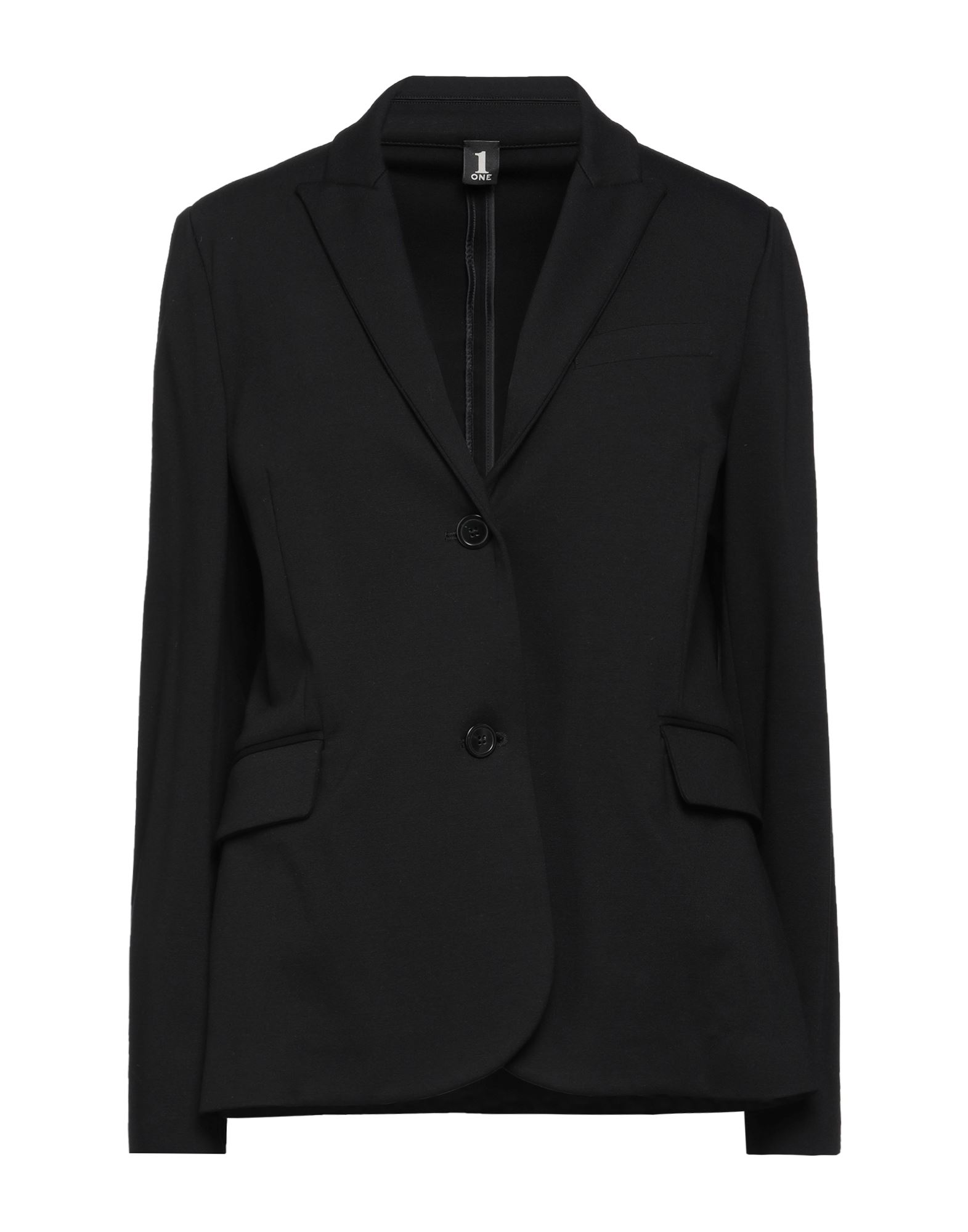 1-one Suit Jackets In Black