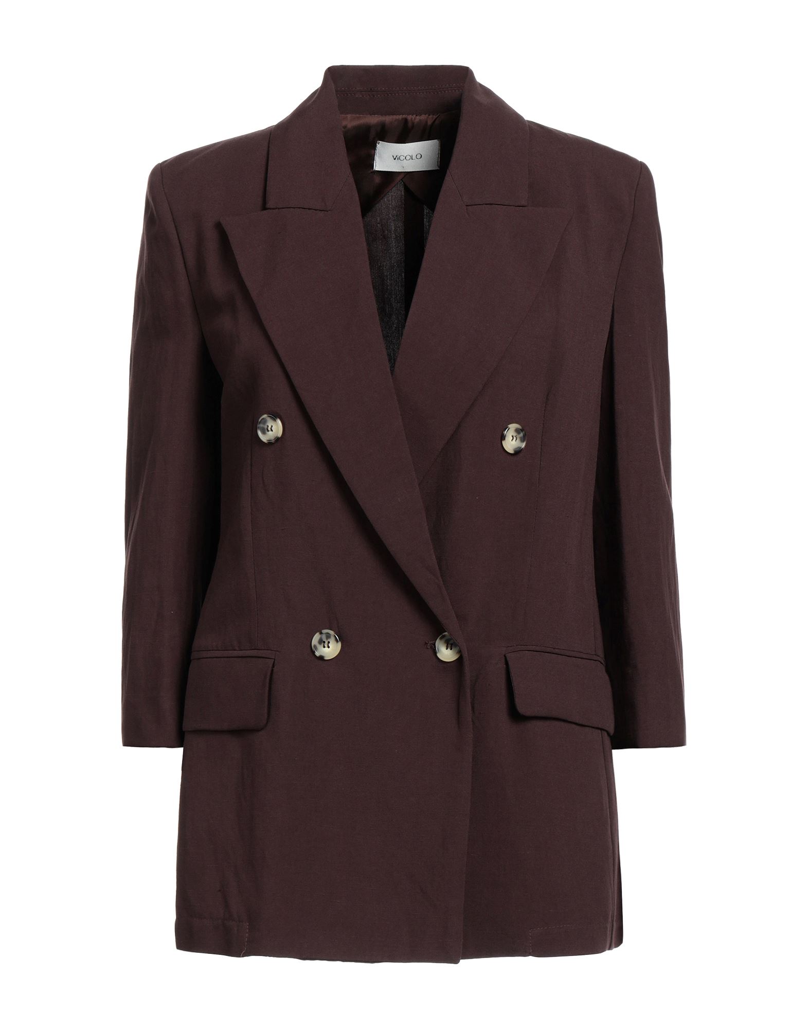 Vicolo Suit Jackets In Brown