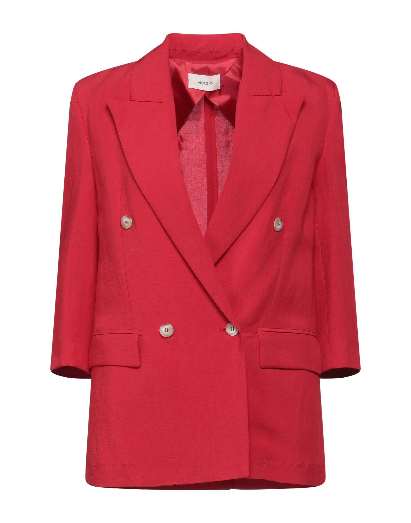 Vicolo Suit Jackets In Red