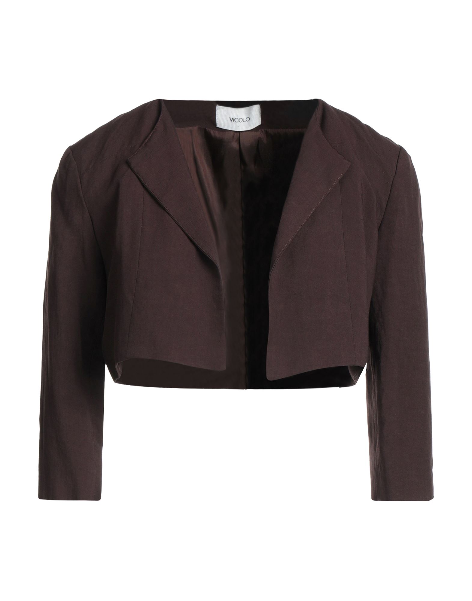 Vicolo Suit Jackets In Brown