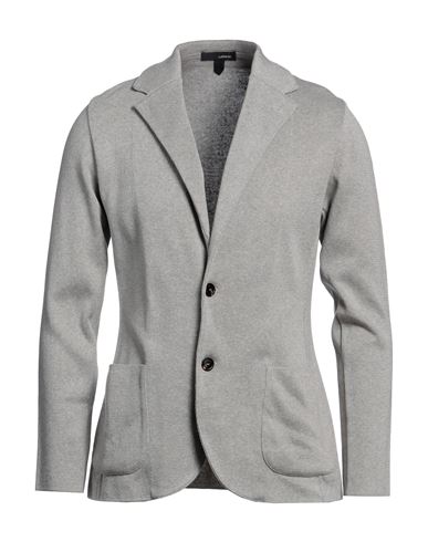 Lardini Man Blazer Grey Size L Cotton