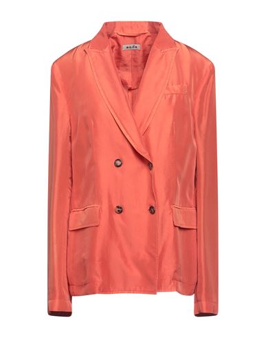 A.b. A. B. Woman Suit Jacket Salmon Pink Size 10 Silk