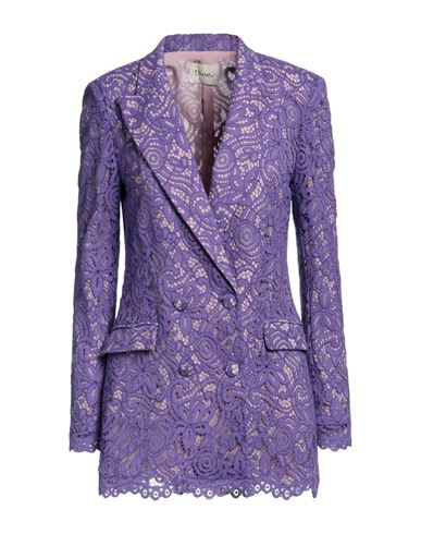 Dixie Woman Suit Jacket Light Purple Size S Viscose, Cotton, Polyamide