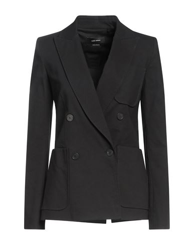 Isabel Marant Woman Blazer Black Size 8 Cotton, Viscose, Elastane