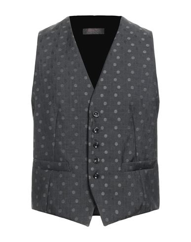 Asfalto Man Tailored Vest Grey Size 38 Virgin Wool, Silk