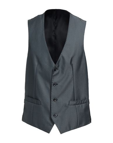 Asfalto Man Vest Grey Size 46 Polyester, Viscose