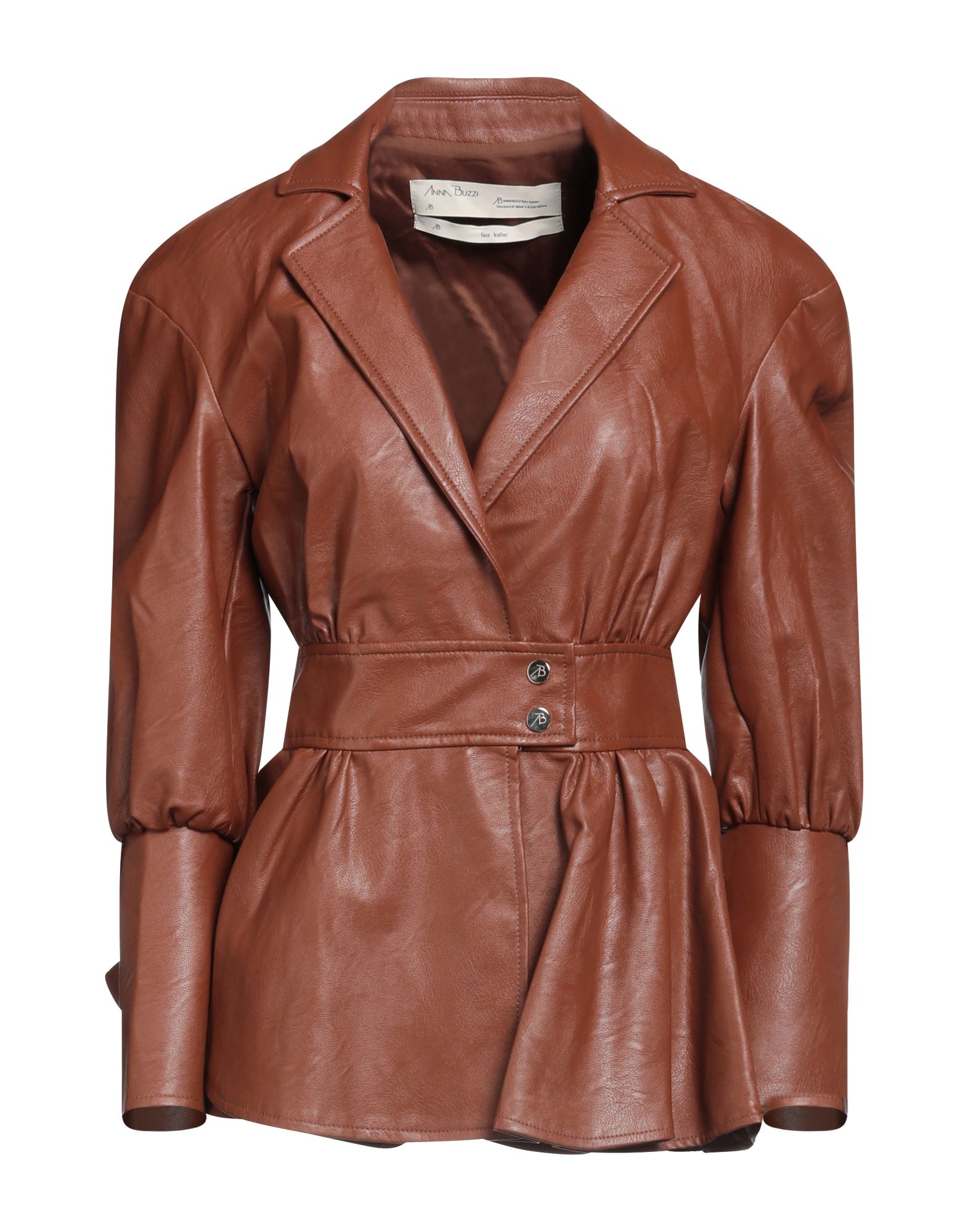 Anna Buzzi Suit Jackets In Brown