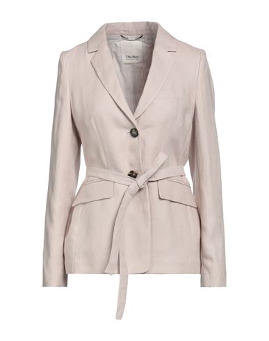 Woman Blazer Blush Size 4 Polyurethane, Viscose